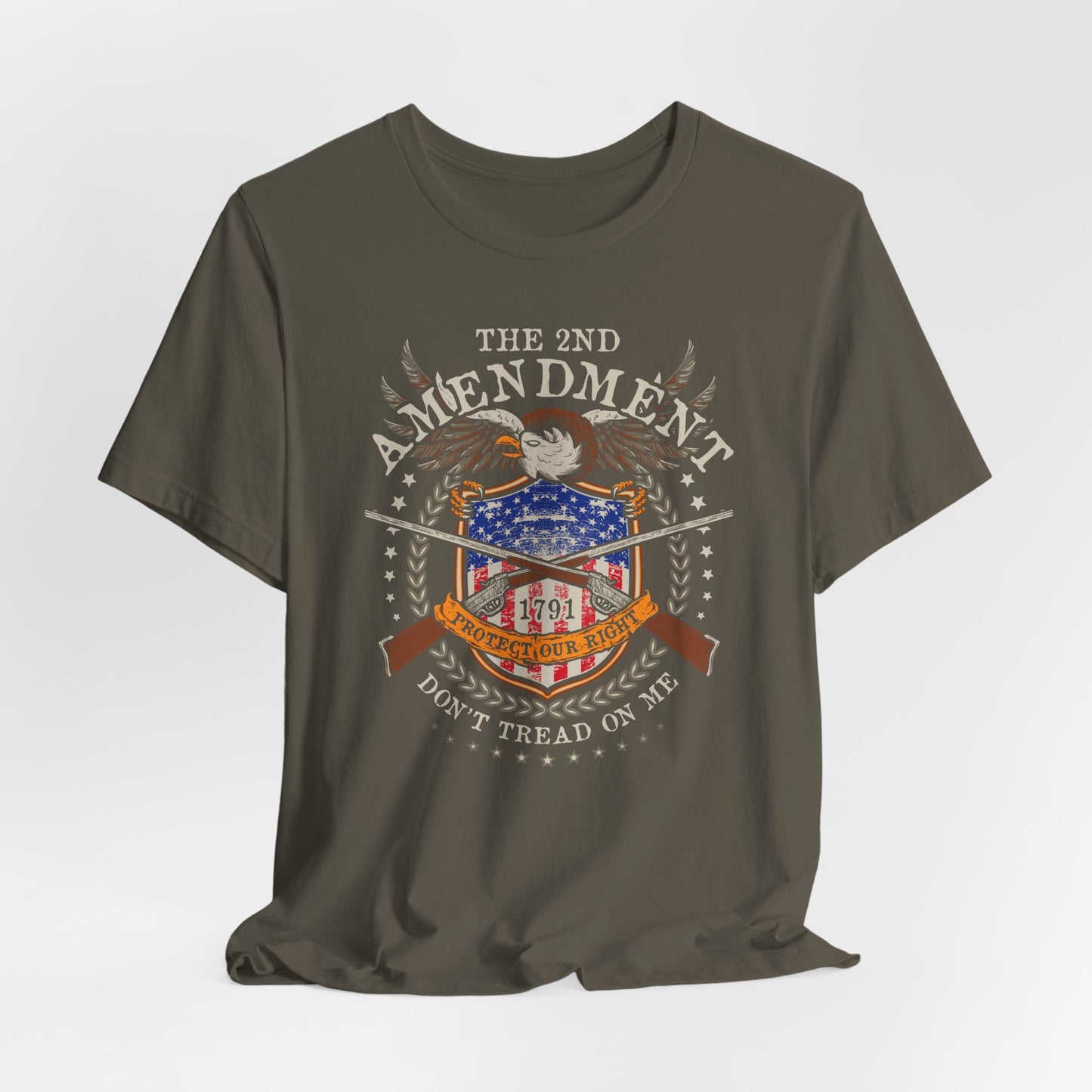 2nd Amendment Don't Tread on Me Premium Unisex T-Shirt - Premium T-Shirt from Old Glory 1776 Apparel - Just $26.99! Shop now at Old Glory 1776 Apparel