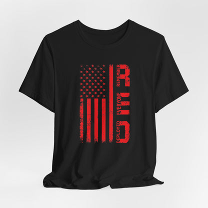 R.E.D. Remember Everyone Deployed Premium Unisex T-Shirt - Premium T-Shirt from Printify - Just $26.99! Shop now at Old Glory 1776 Apparel