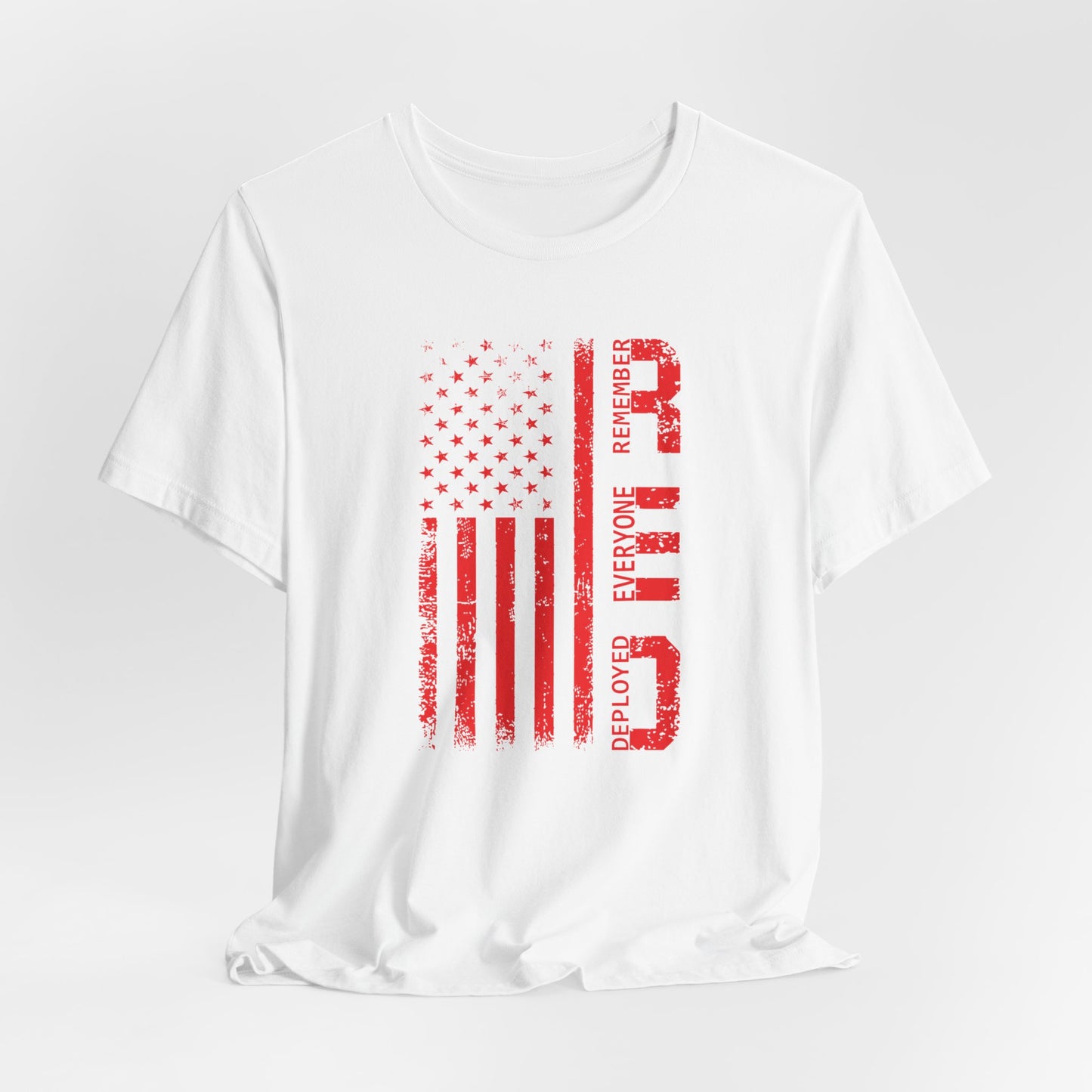 R.E.D. Remember Everyone Deployed Premium Unisex T-Shirt - Premium T-Shirt from Printify - Just $26.99! Shop now at Old Glory 1776 Apparel