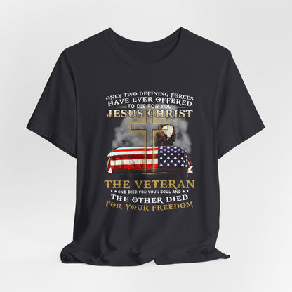 Only Two Defining Forces - Premium T-Shirt from Printify - Just $26.99! Shop now at Old Glory 1776 Apparel