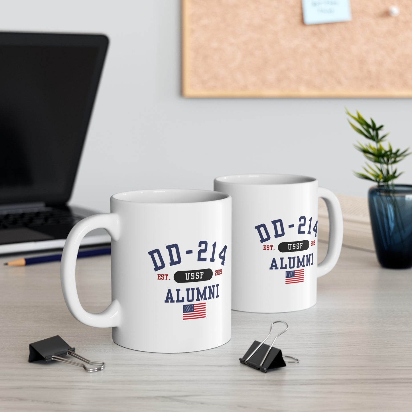 DD-214 Alumni Mug, (USSF) 11oz-15oz - Veteran Gift, Military Retirement, Gift for Soldier, Space Force Veteran Coffee Cup - Premium Mug from Old Glory 1776 Apparel - Just $19.99! Shop now at Old Glory 1776 Apparel