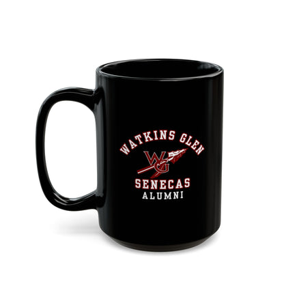 Watkins Glen Senecas Alumni Black Mug (11oz, 15oz) - Premium Mug from Printify - Just $19.99! Shop now at Old Glory 1776 Apparel