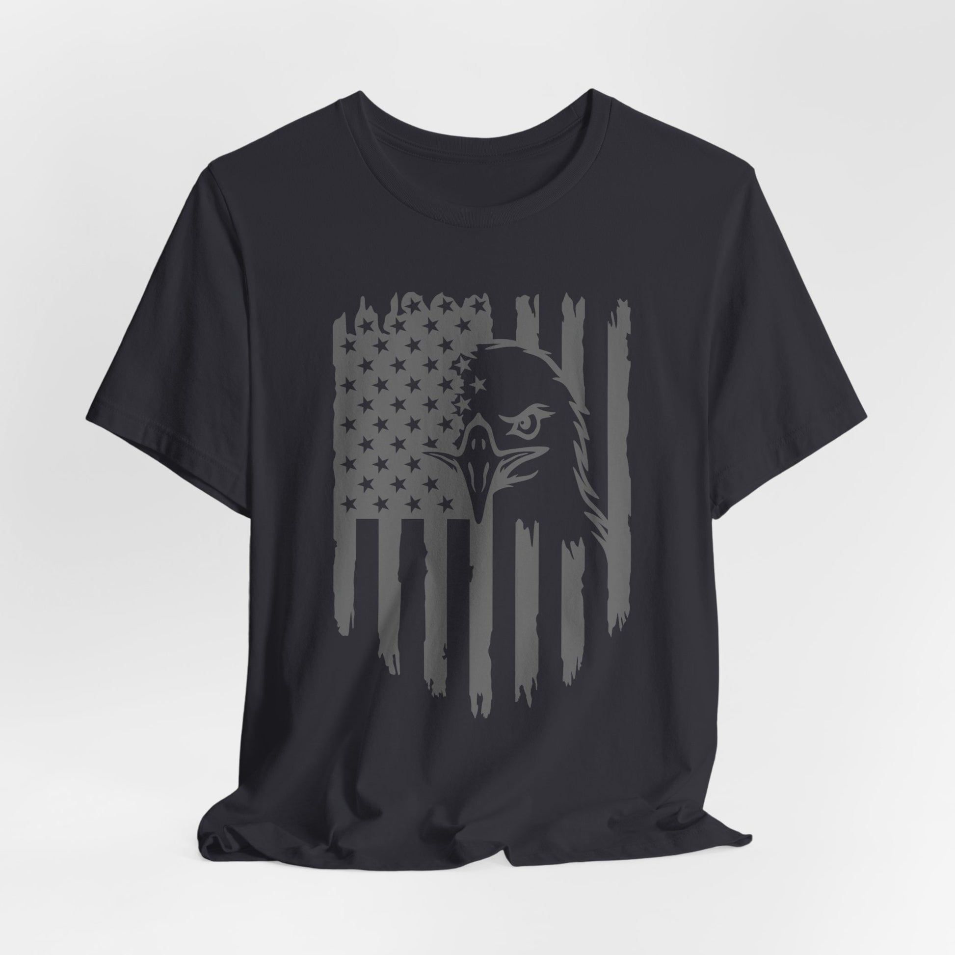 Patriotic Eagle Flag Unisex T-Shirt - Premium T-Shirt from Printify - Just $26.99! Shop now at Old Glory 1776 Apparel