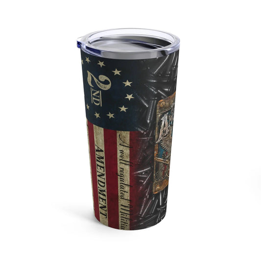 2nd Amendment Right to Bear Arms 20oz Tumbler - Premium Mug from Old Glory 1776 Apparel - Just $29.97! Shop now at Old Glory 1776 Apparel