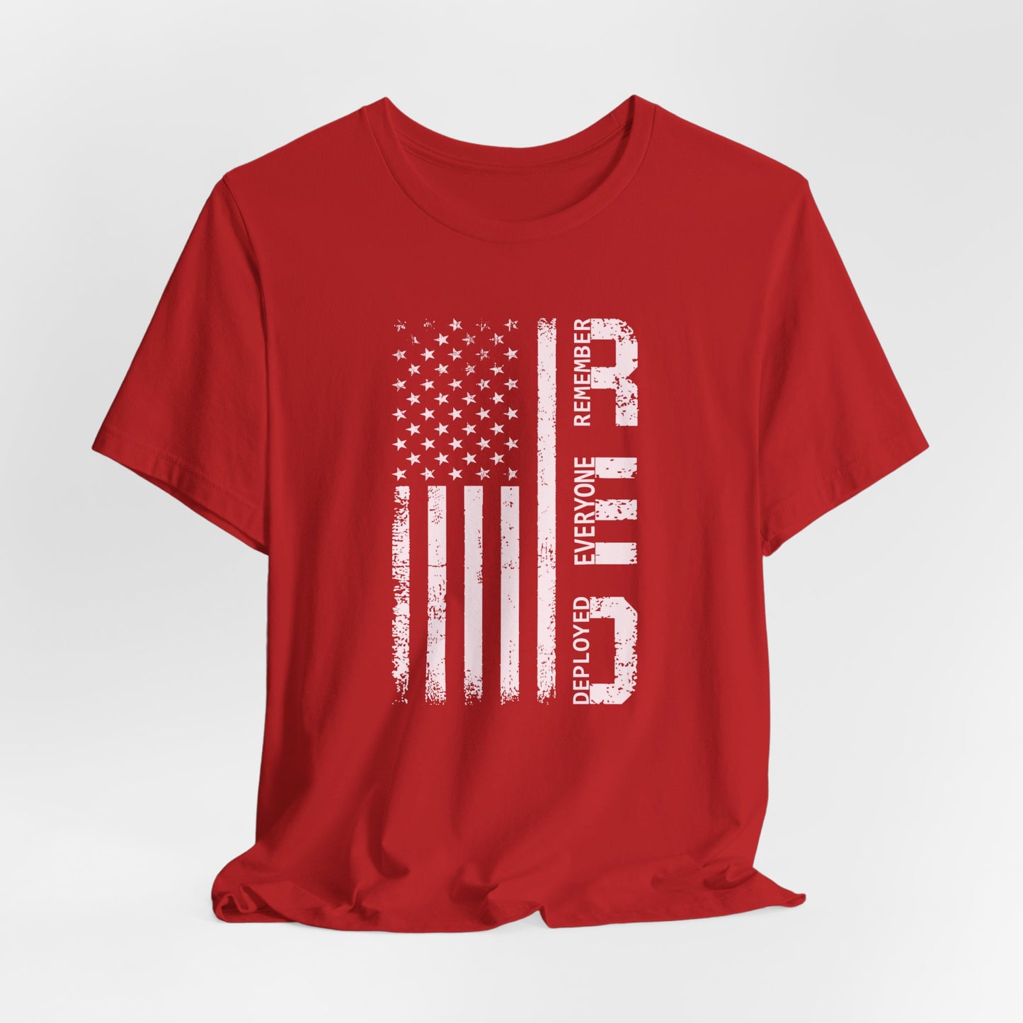 R.E.D. Remember Everyone Deployed Premium Unisex T-Shirt - Premium T-Shirt from Printify - Just $26.99! Shop now at Old Glory 1776 Apparel