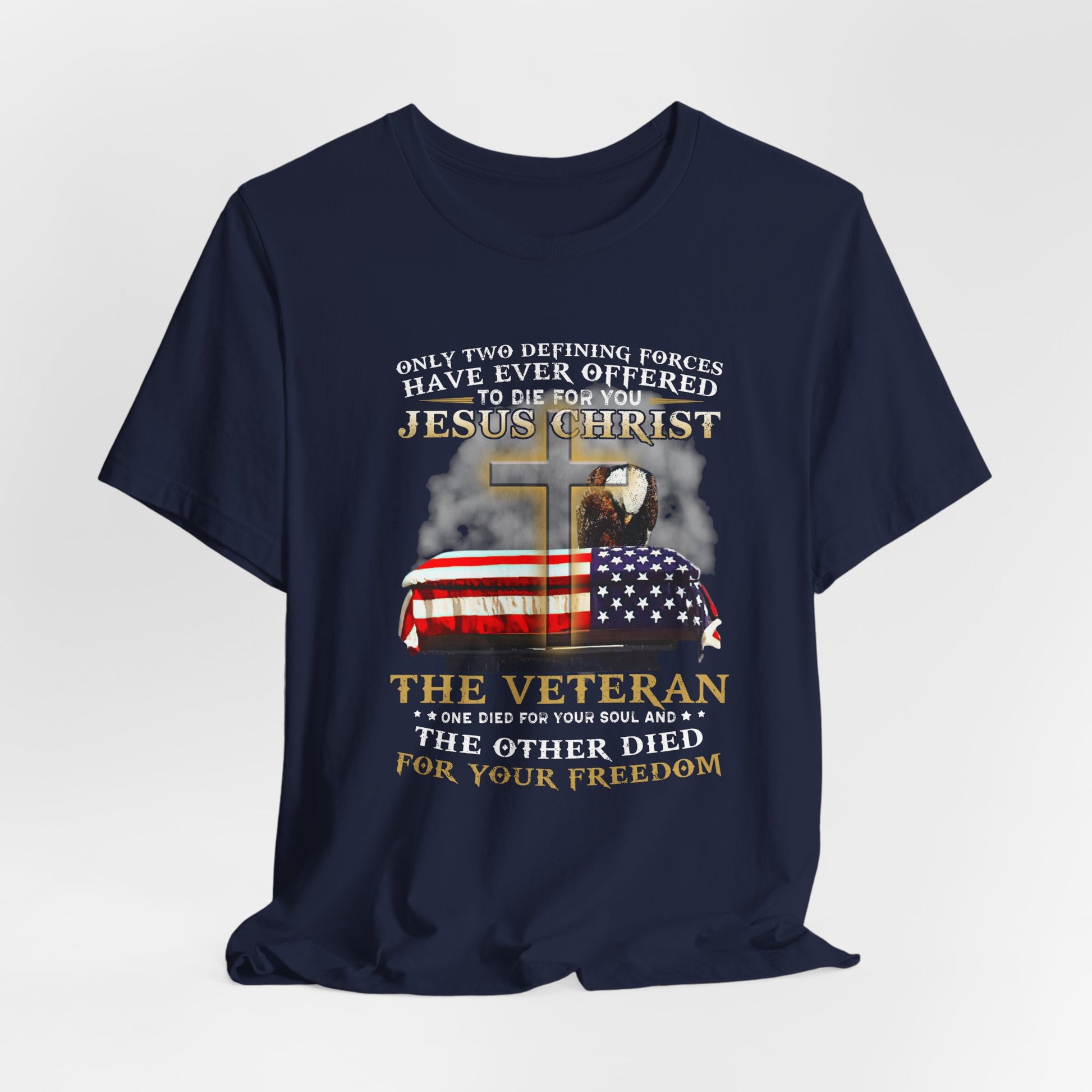 Only Two Defining Forces - Premium T-Shirt from Printify - Just $26.99! Shop now at Old Glory 1776 Apparel