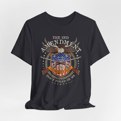 The Second Amendment don't tread in me Premium Men's/Unisex T-Shirt - Premium T-Shirt from Printify - Just $26.99! Shop now at Old Glory 1776 Apparel