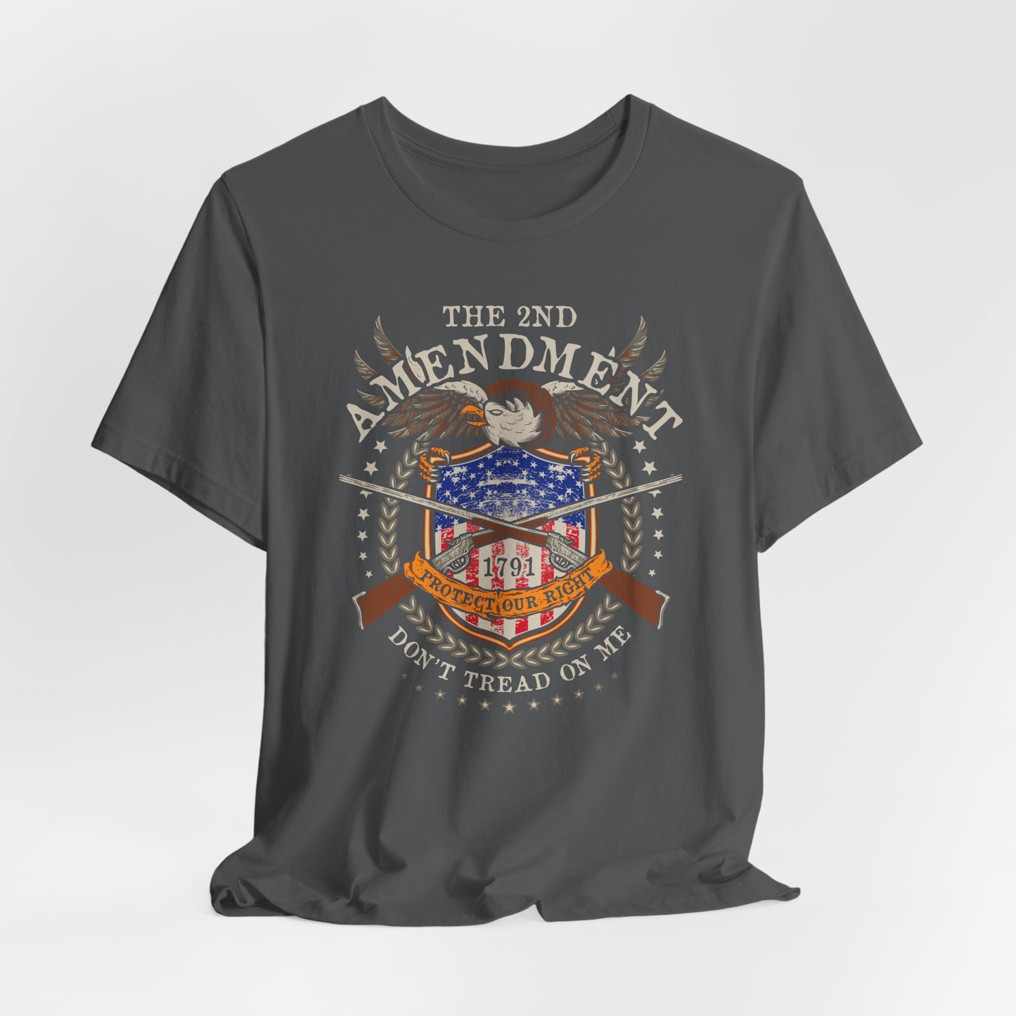 The Second Amendment don't tread in me Premium Men's/Unisex T-Shirt - Premium T-Shirt from Printify - Just $26.99! Shop now at Old Glory 1776 Apparel