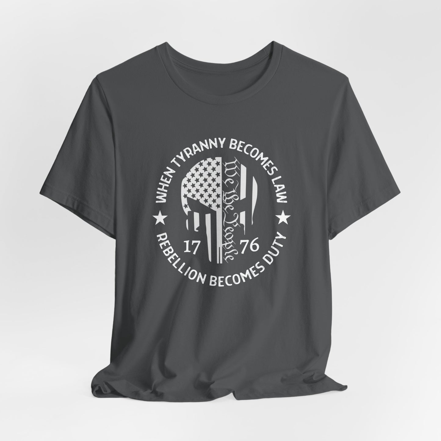 When Tyranny becomes law, rebellion becomes duty Men's/Unisex Premium T-Shirt - Premium T-Shirt from Printify - Just $26.99! Shop now at Old Glory 1776 Apparel