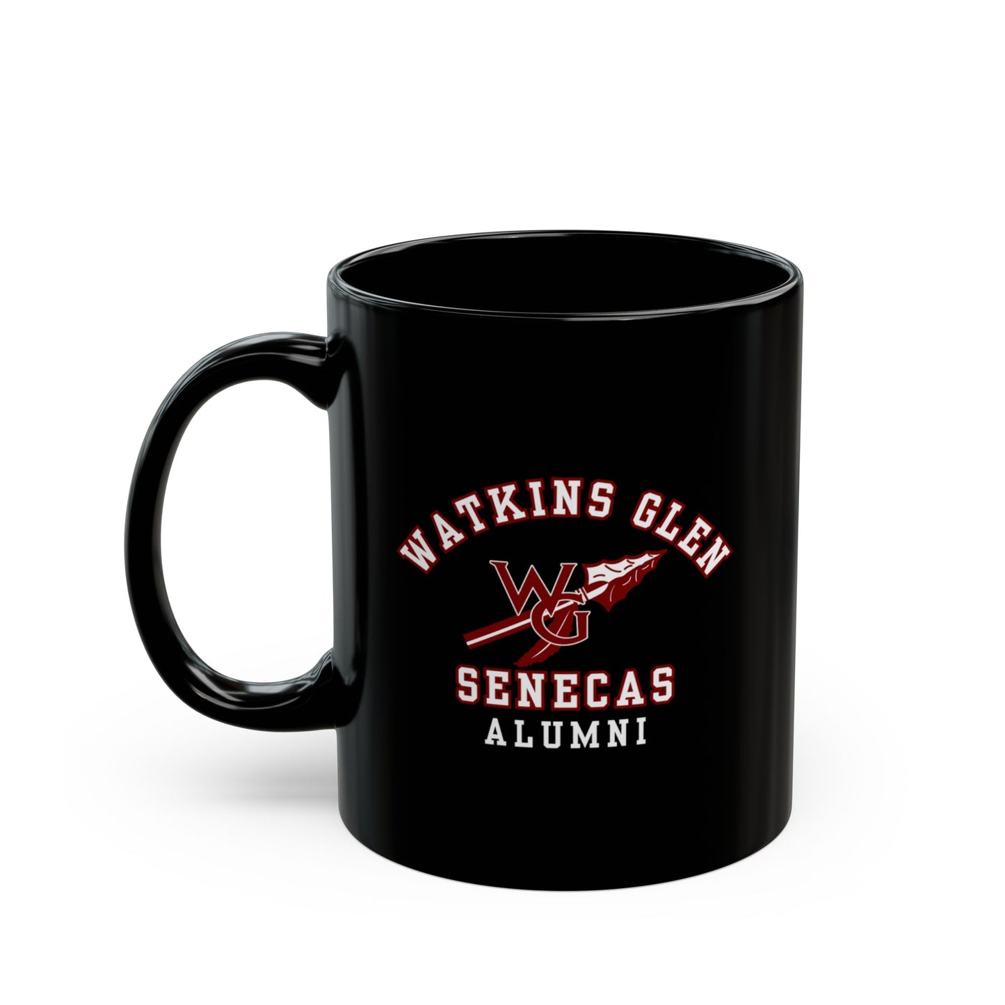 Watkins Glen Senecas Alumni Black Mug (11oz, 15oz) - Premium Mug from Printify - Just $19.99! Shop now at Old Glory 1776 Apparel