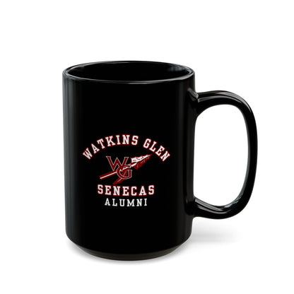 Watkins Glen Senecas Alumni Black Mug (11oz, 15oz) - Premium Mug from Printify - Just $19.99! Shop now at Old Glory 1776 Apparel