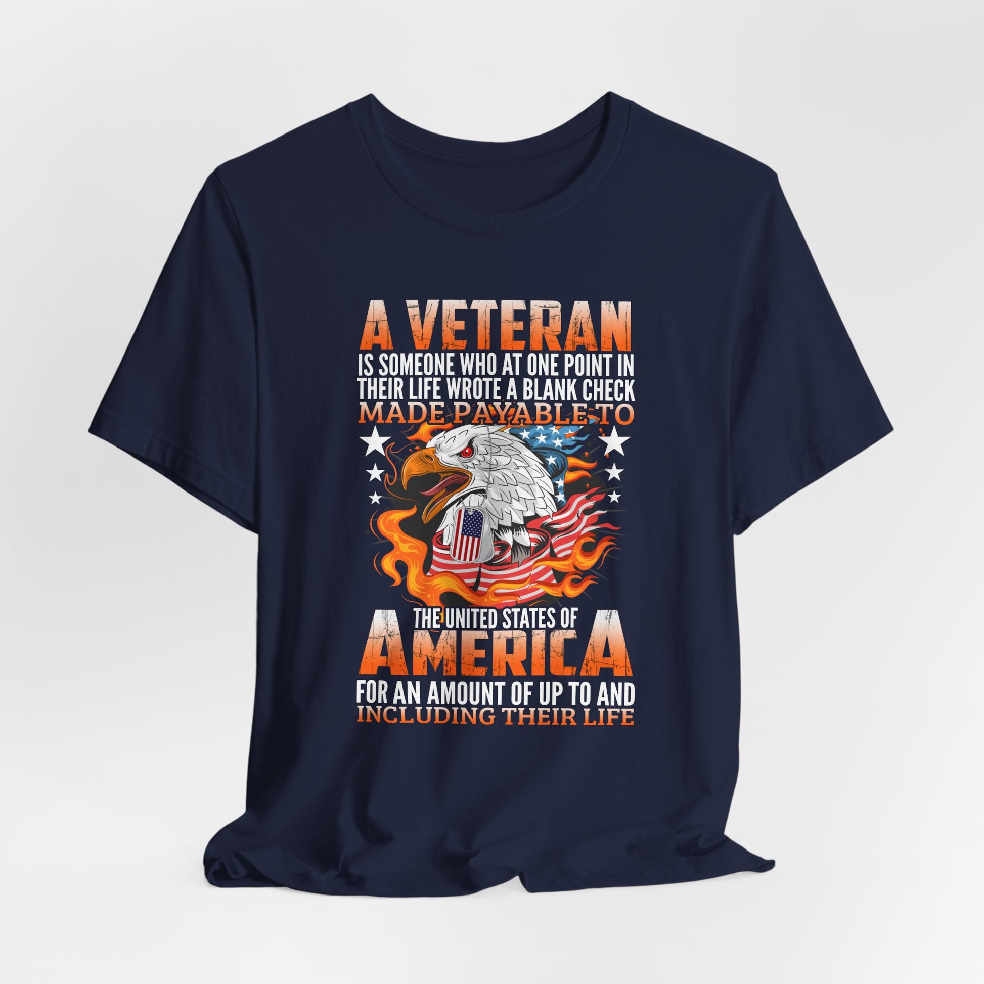 A Veteran Unisex T-Shirt - Premium T-Shirt from Old Glory 1776 Apparel - Just $26.99! Shop now at Old Glory 1776 Apparel