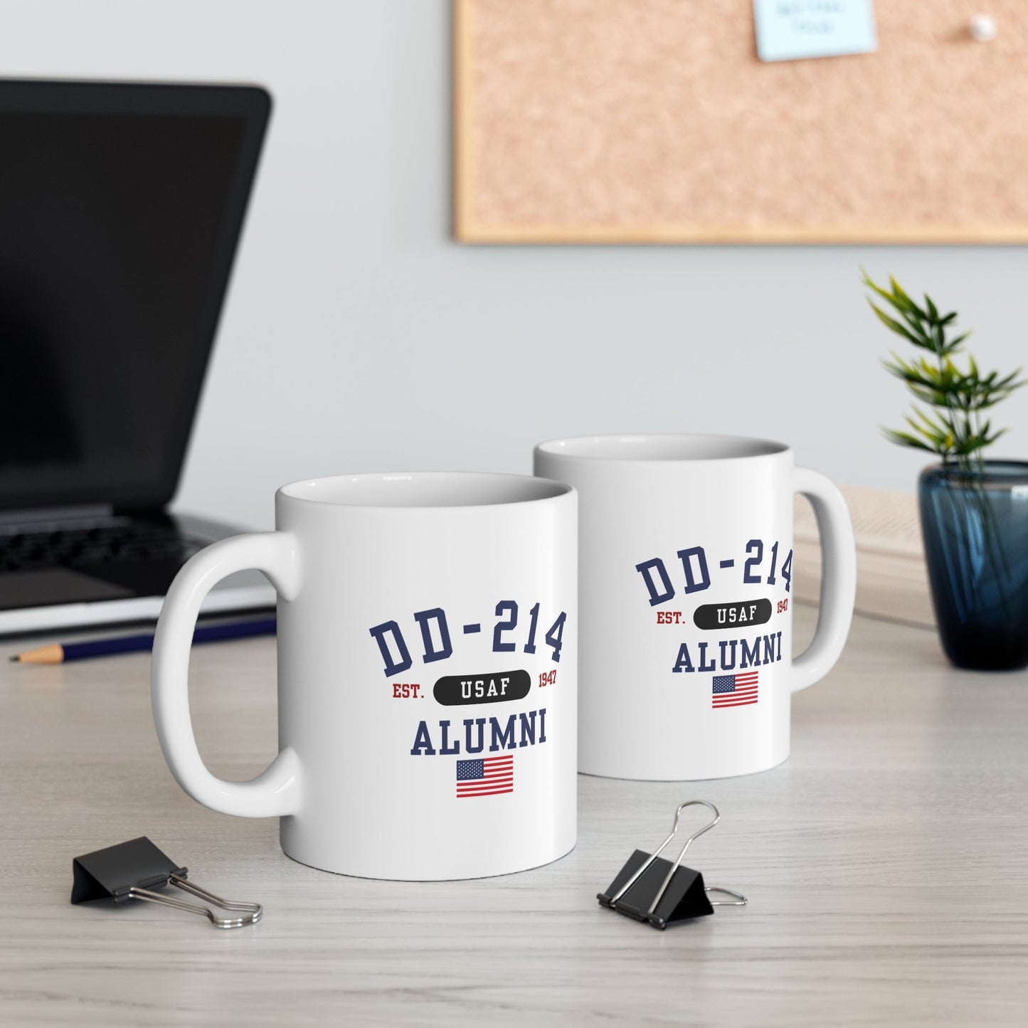 DD-214 Alumni Mug, (USAF) 11oz-15oz - Veteran Gift, Military Retirement, Gift for Soldier, Air Force Veteran Coffee Cup - Premium Mug from Old Glory 1776 Apparel - Just $19.99! Shop now at Old Glory 1776 Apparel