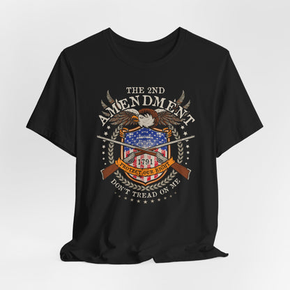 The Second Amendment don't tread in me Premium Men's/Unisex T-Shirt - Premium T-Shirt from Printify - Just $26.99! Shop now at Old Glory 1776 Apparel