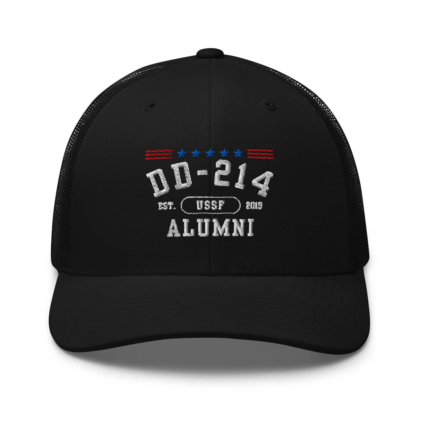 DD-214 Alumni (US Space Force) Trucker Hat, Space Force Veteran Hat - Premium Trucker Cap from Old Glory 1776 Apparel - Just $29.99! Shop now at Old Glory 1776 Apparel