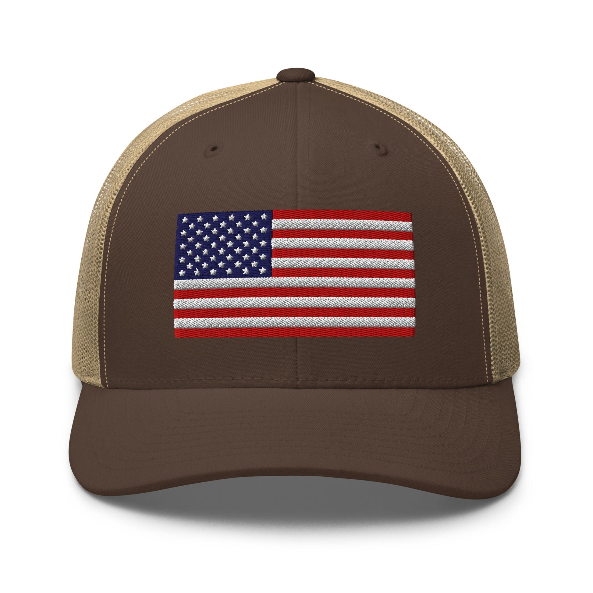 U.S. Flag Trucker Cap, Patriotic Hat, US Flag Trucker Hat, Veterans Day Gift - Premium Trucker Cap from Old Glory 1776 Apparel - Just $25.99! Shop now at Old Glory 1776 Apparel