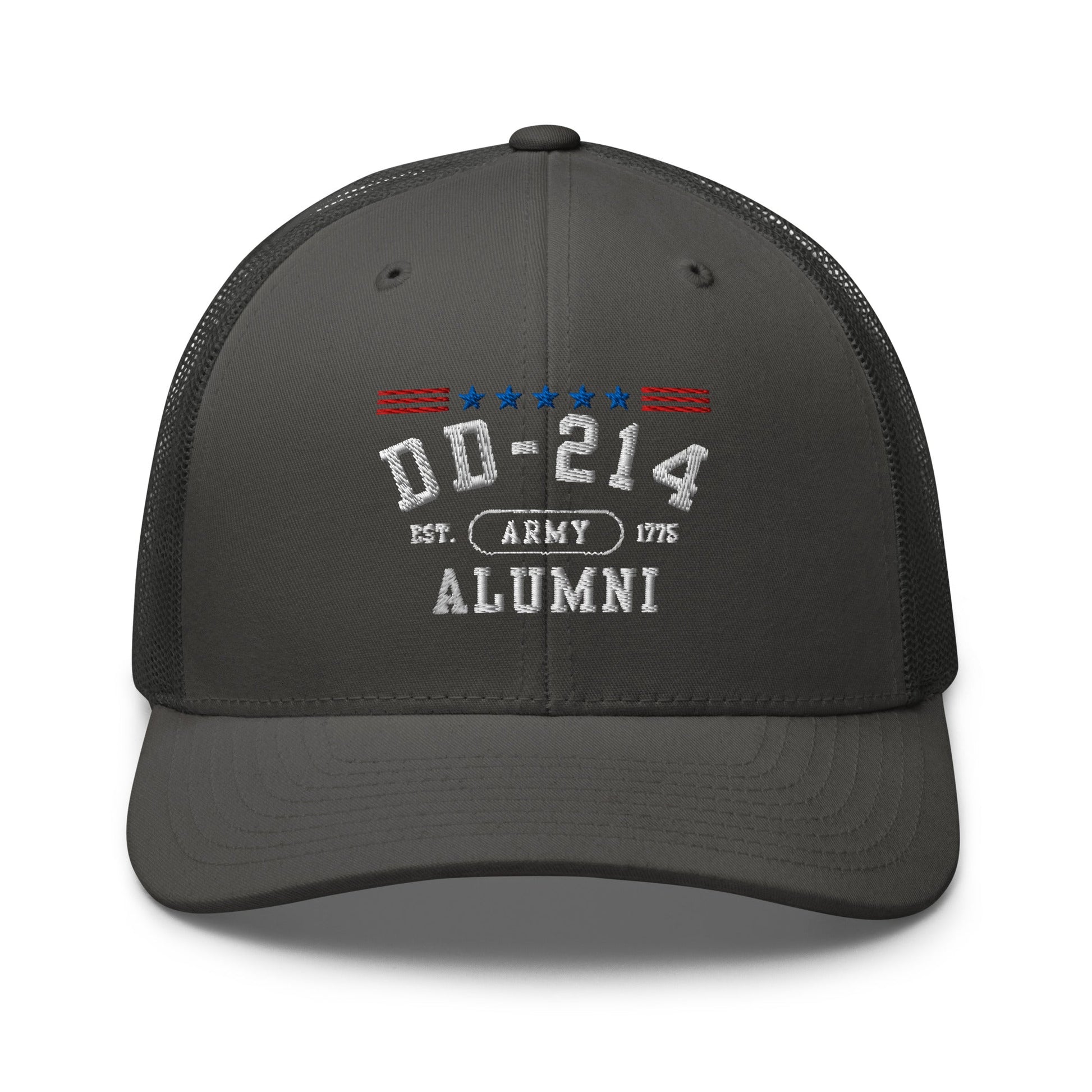 DD-214 Alumni Trucker Hat (US Army), Military Retirement Gift, Patriotic Cap - Premium Trucker Cap from Old Glory 1776 Apparel - Just $29.99! Shop now at Old Glory 1776 Apparel