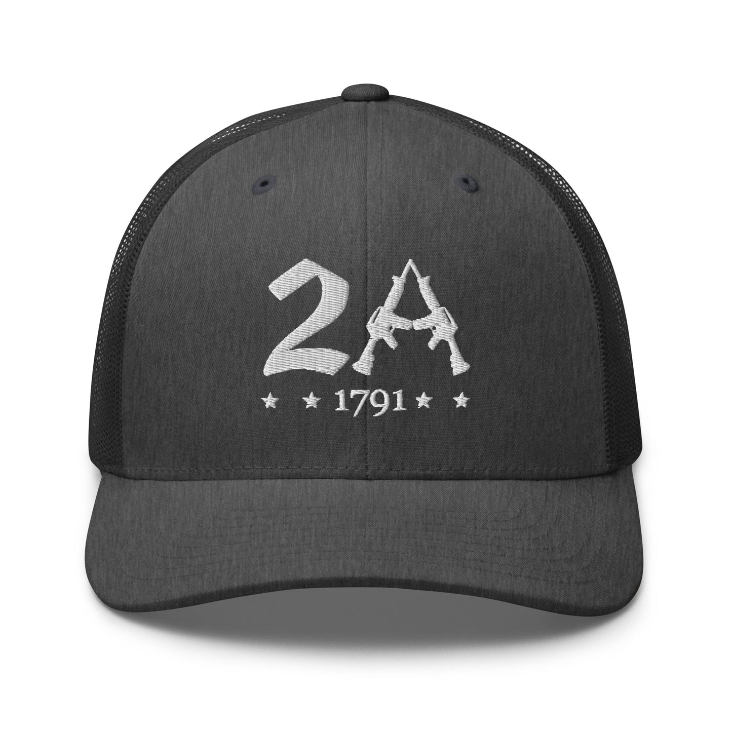 2A-1791 Trucker Cap, 2nd Amendment Rights, Patriotic Hat - Premium Trucker Cap from Old Glory 1776 Apparel - Just $29.99! Shop now at Old Glory 1776 Apparel