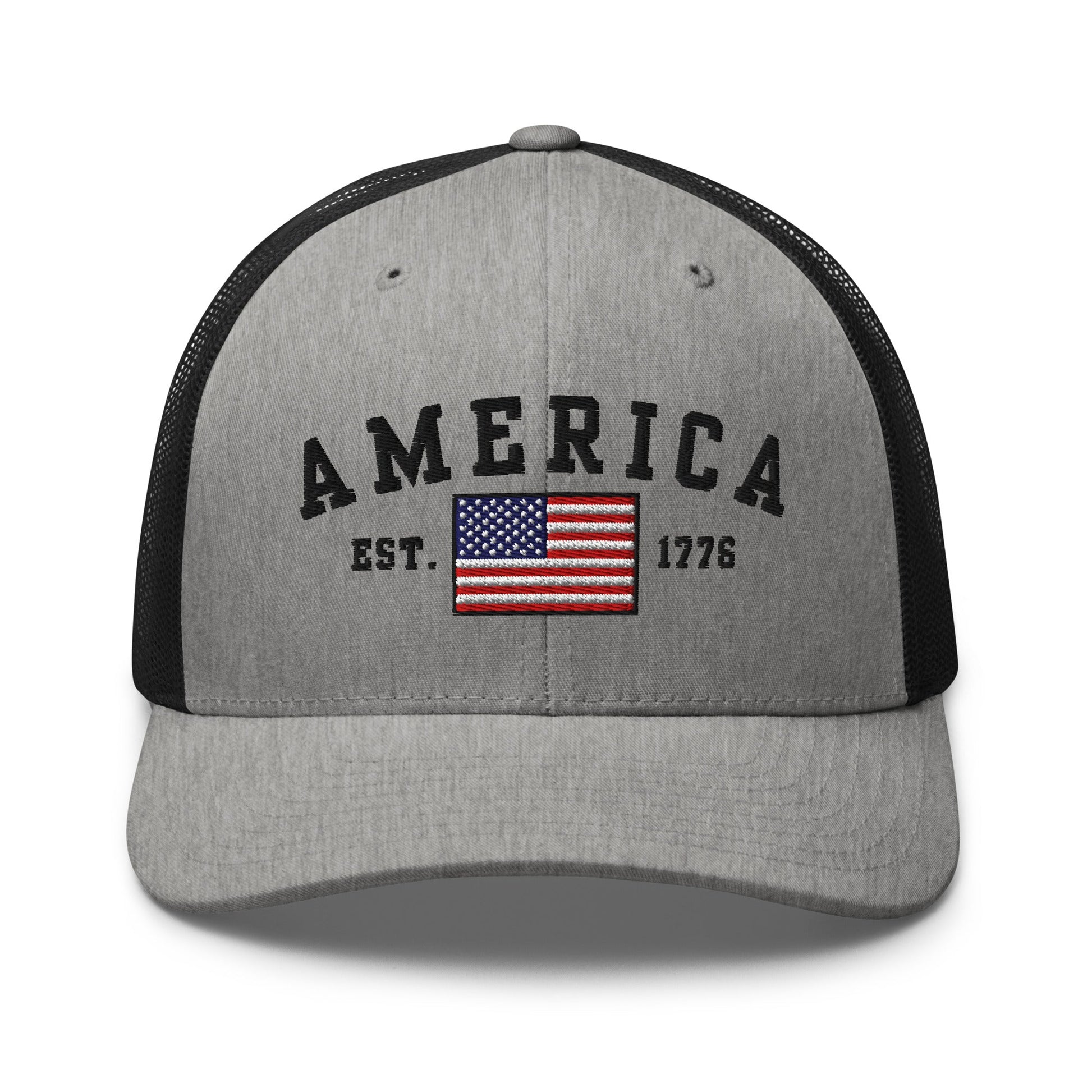 America Est. 1776 Trucker Hat – Patriotic Cap for Proud Americans - Premium  from Old Glory 1776 Apparel - Just $29.99! Shop now at Old Glory 1776 Apparel