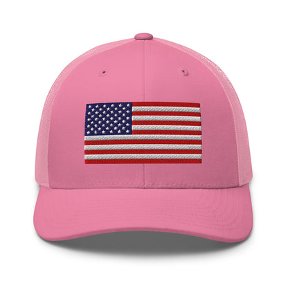 U.S. Flag Trucker Cap, Patriotic Hat, US Flag Trucker Hat, Veterans Day Gift - Premium Trucker Cap from Old Glory 1776 Apparel - Just $25.99! Shop now at Old Glory 1776 Apparel