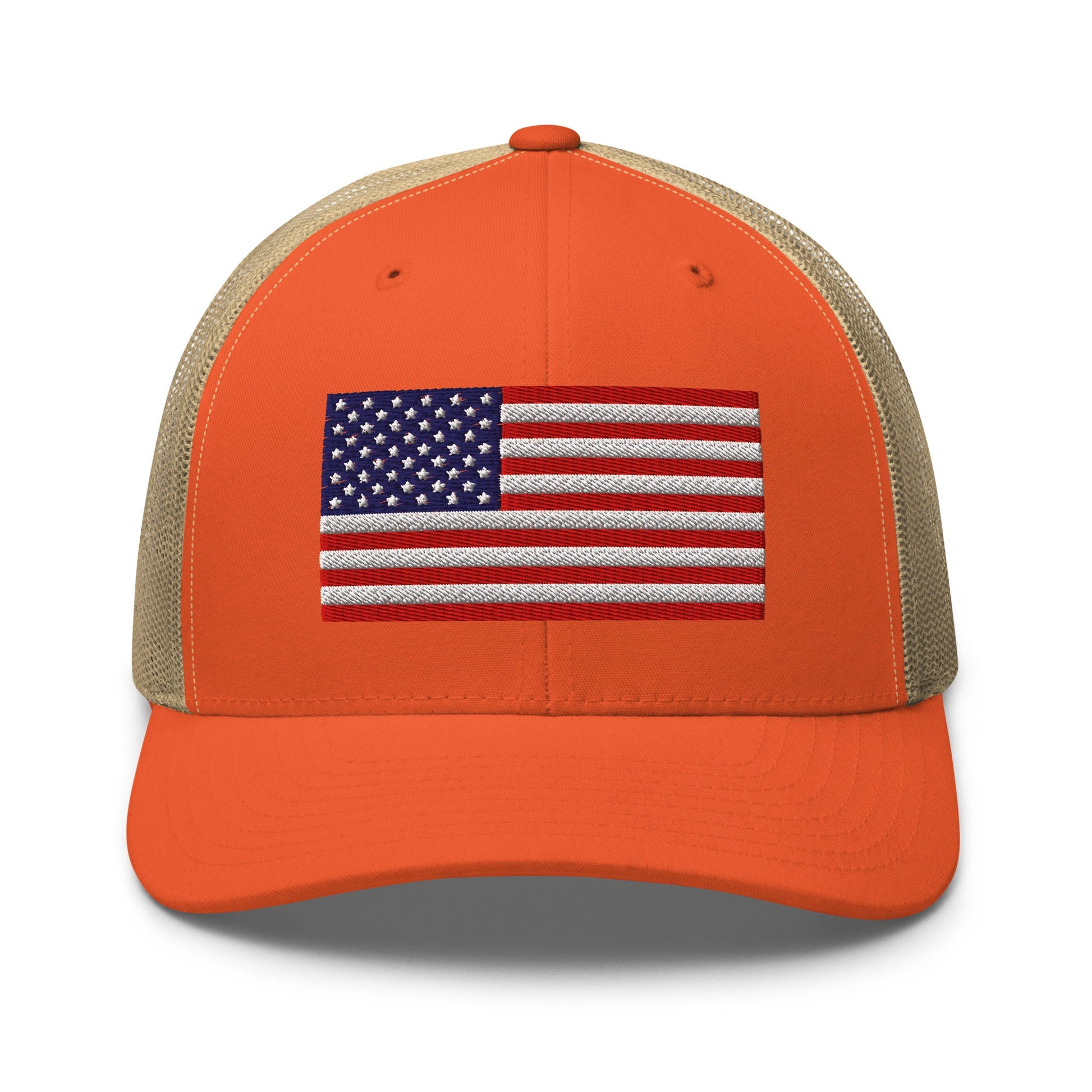 U.S. Flag Trucker Cap, Patriotic Hat, US Flag Trucker Hat, Veterans Day Gift - Premium Trucker Cap from Old Glory 1776 Apparel - Just $25.99! Shop now at Old Glory 1776 Apparel